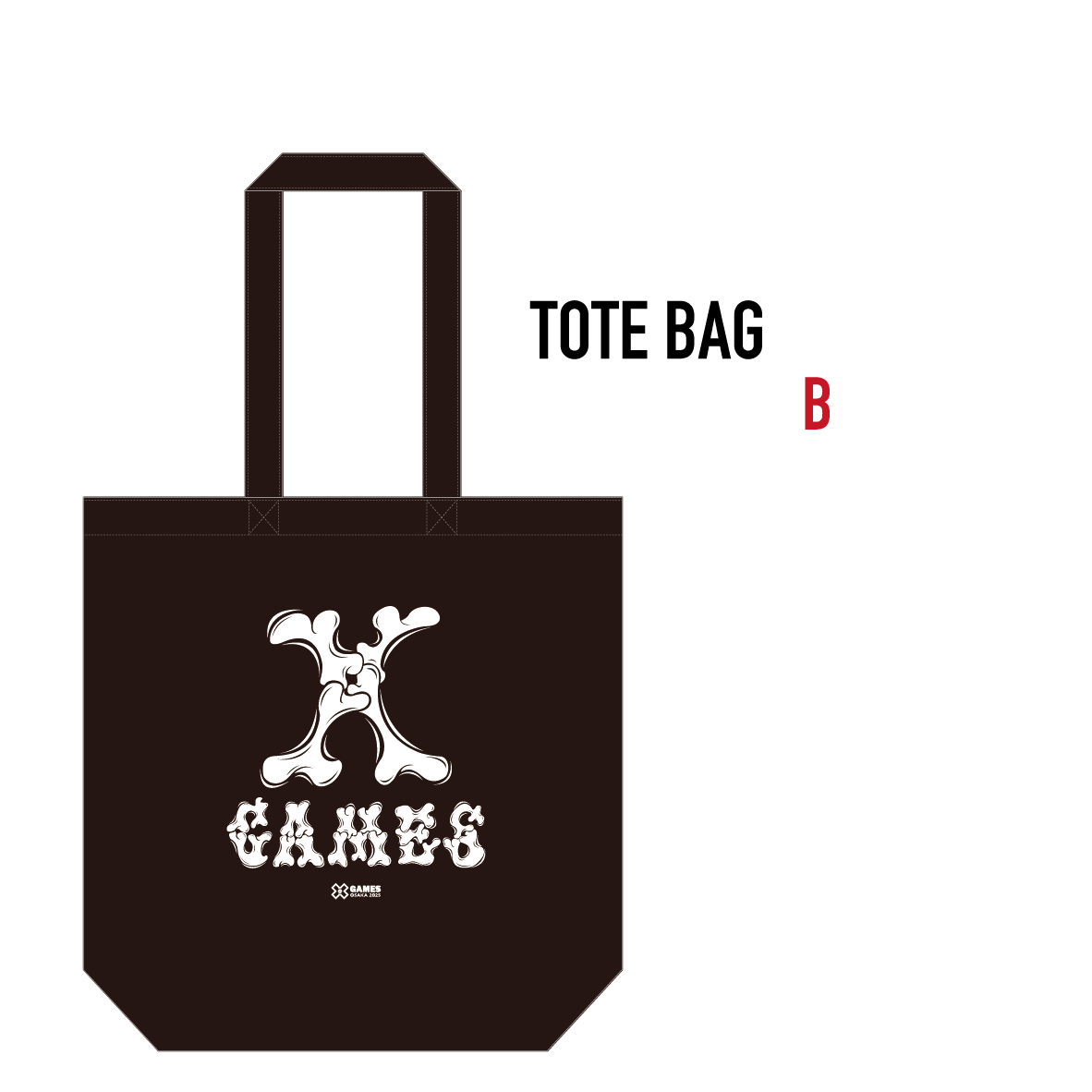 X GAMES 2025 トートバッグB | X Games 2025 | X Games Japan Shop